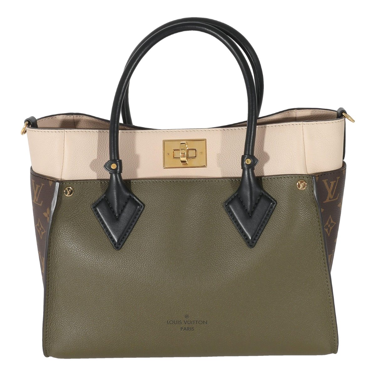 On My Side leather handbag