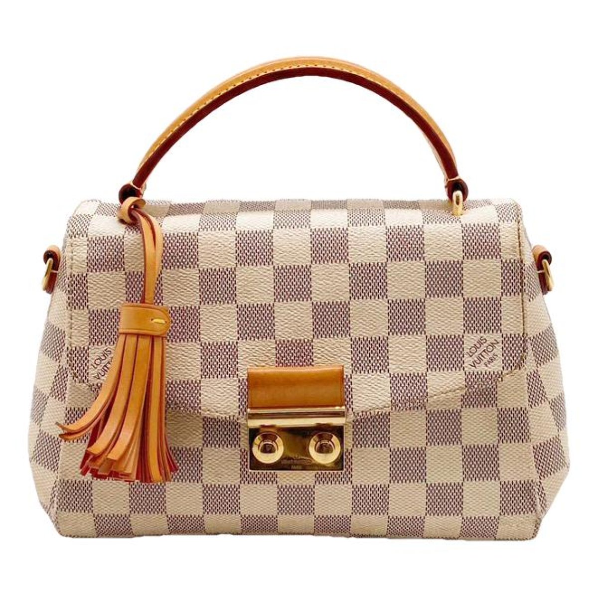 Croisette vinyl handbag