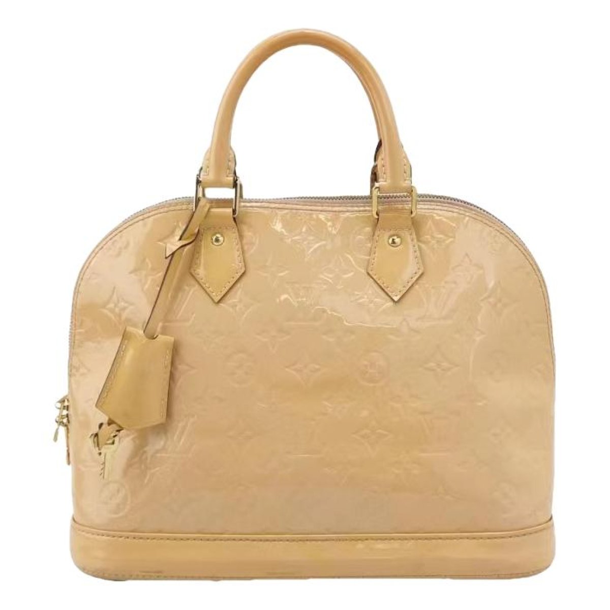 Alma BB patent leather handbag