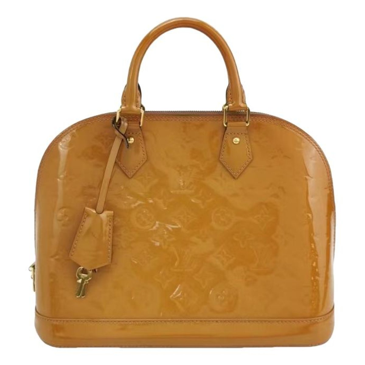 Alma BB patent leather handbag