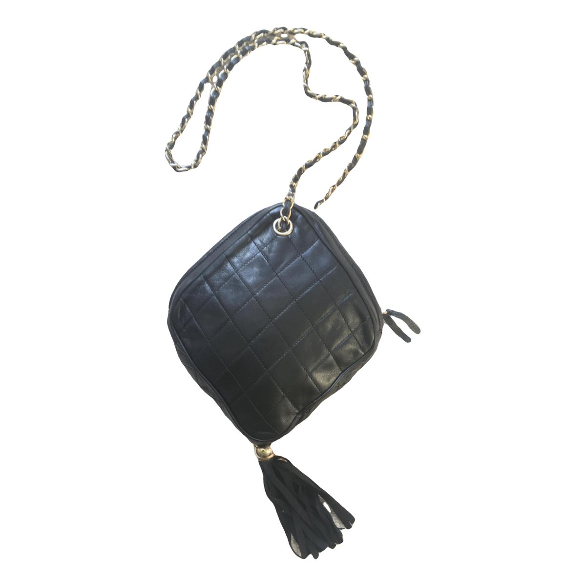Wallet On Chain Double C leather handbag