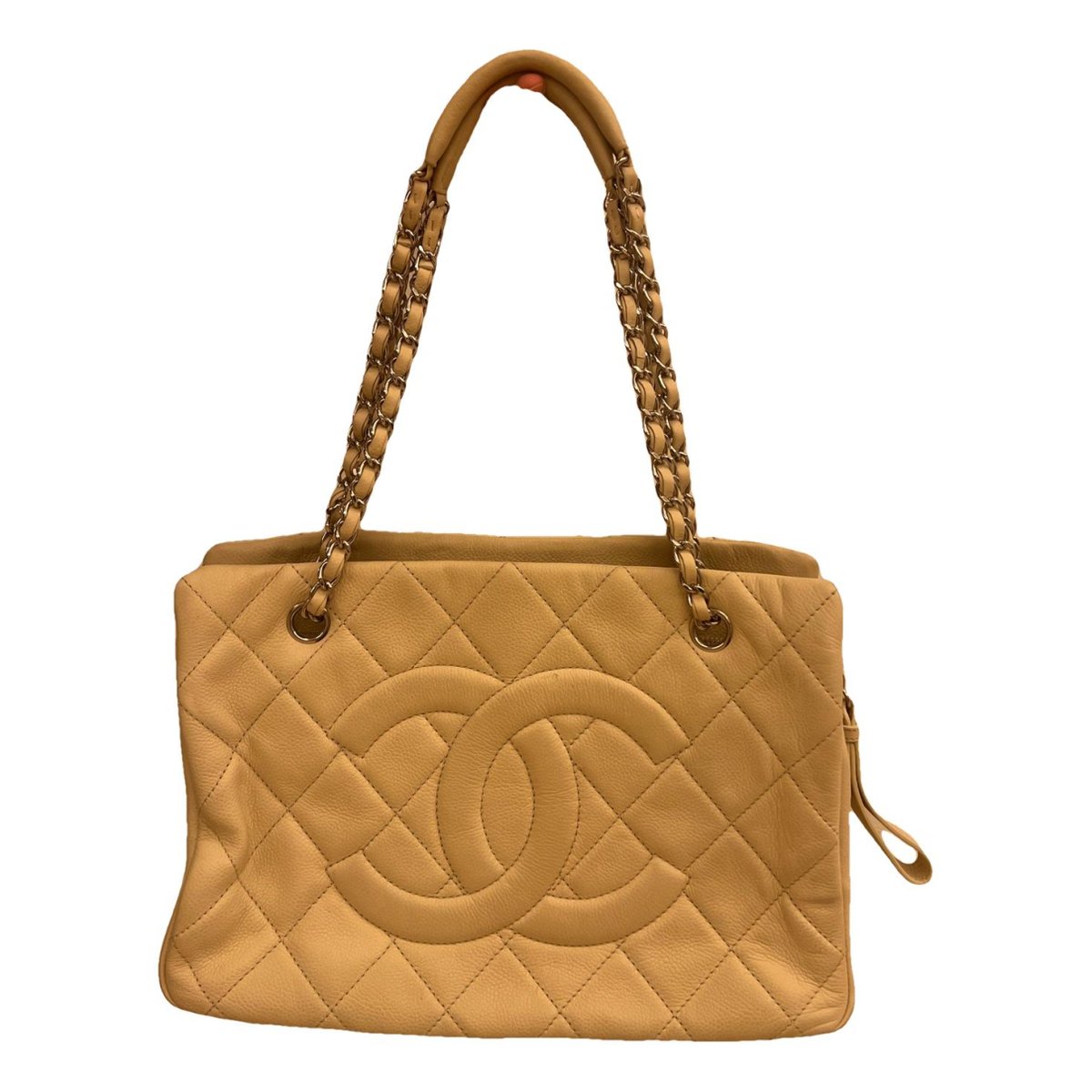 Grand shopping leather tote