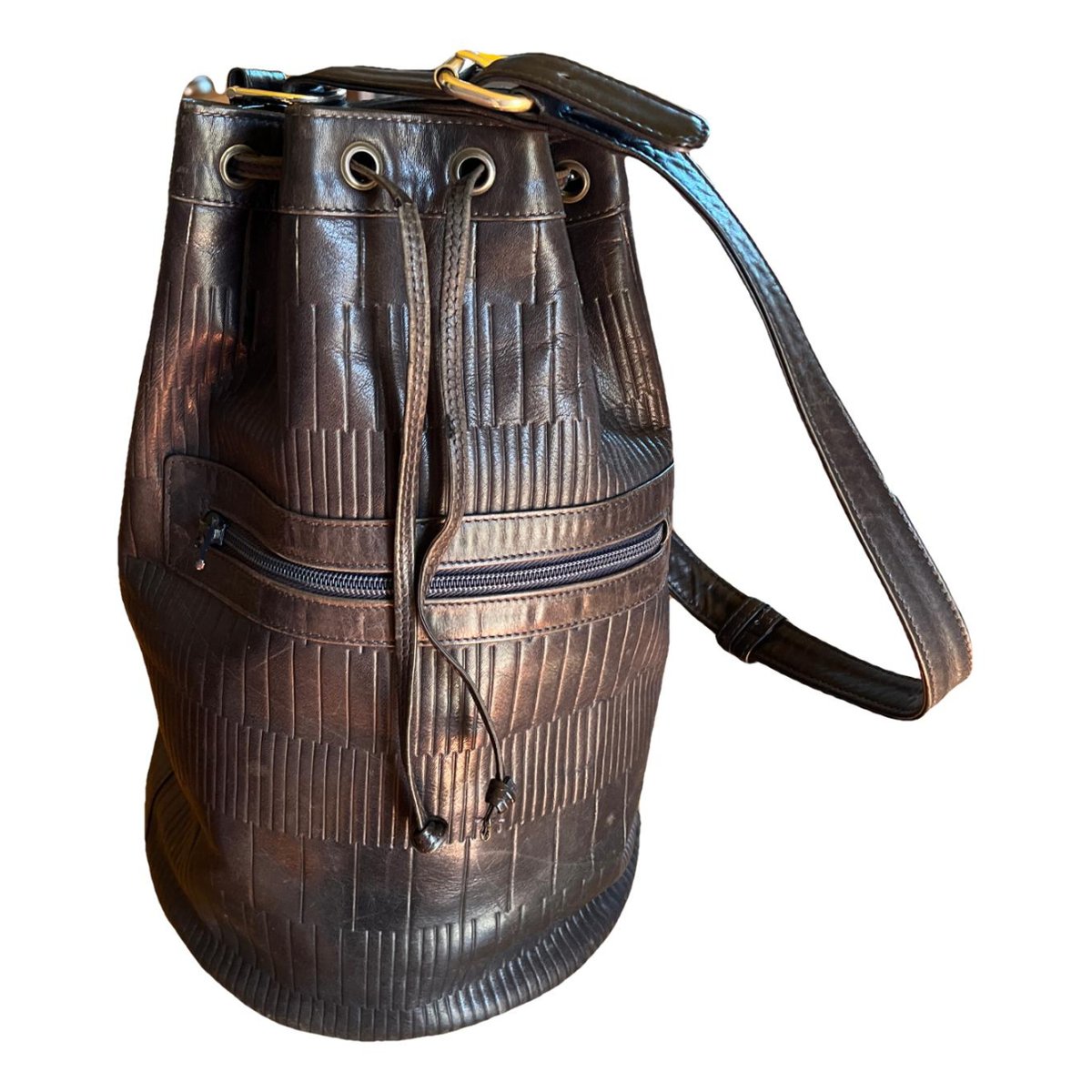 Leather handbag