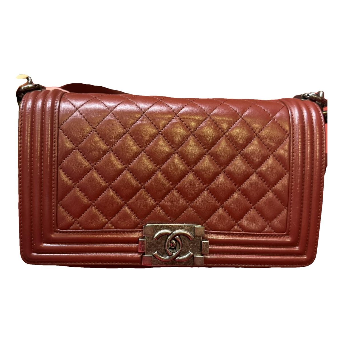 Boy leather crossbody bag