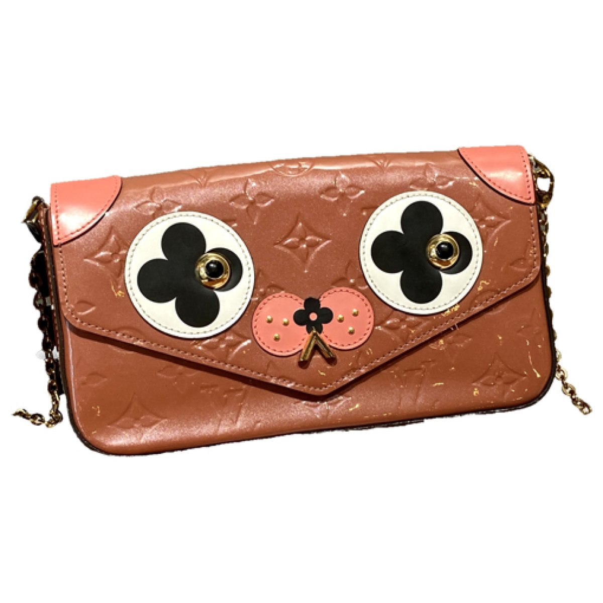 Félicie patent leather crossbody bag