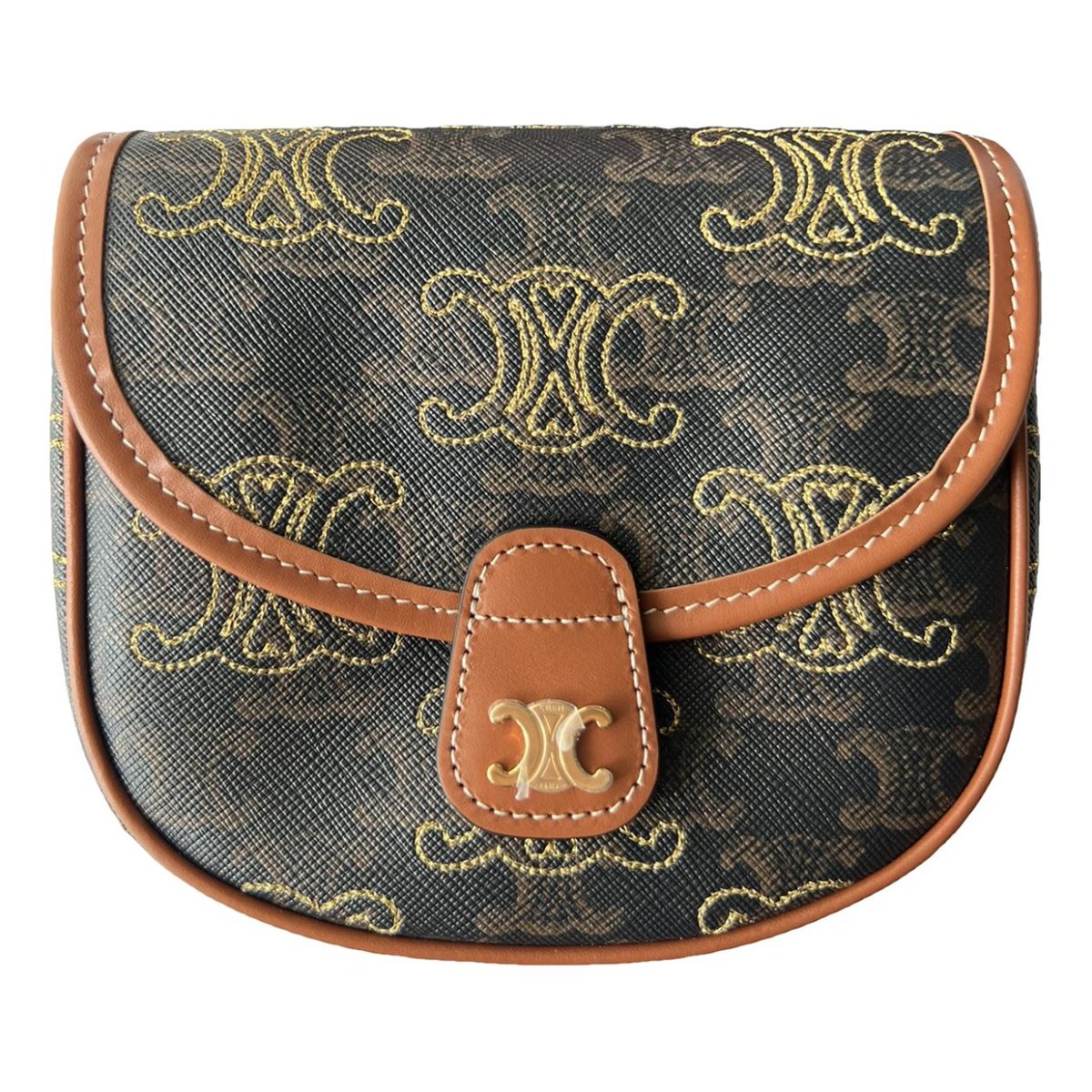 Sac 16 leather crossbody bag