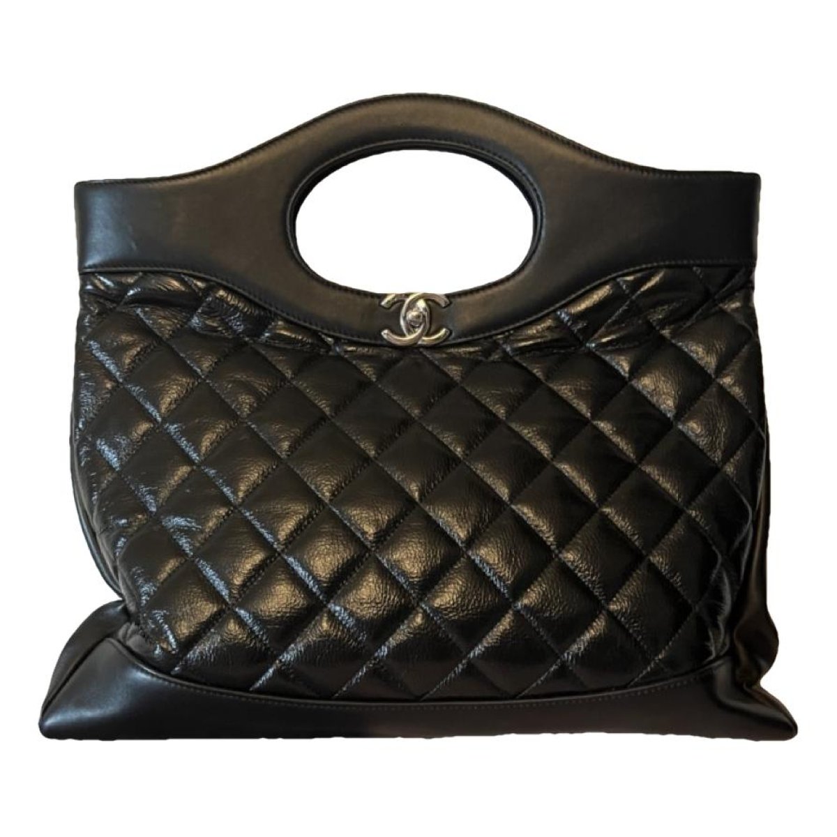 31 Vintage leather tote