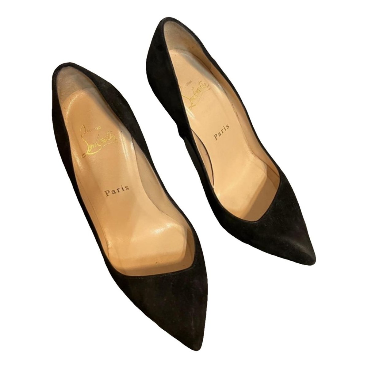 Corneille velvet heels