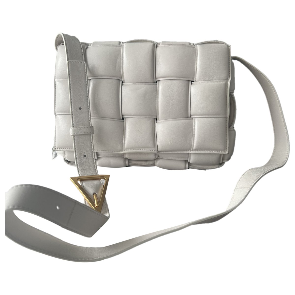 Cassette Padded leather crossbody bag
