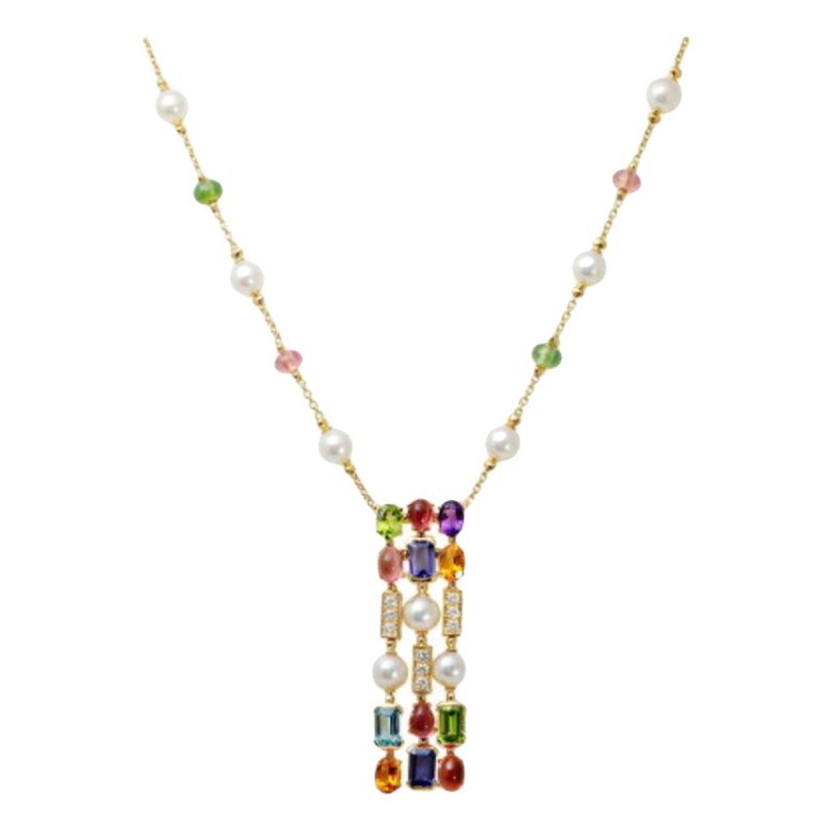 Allegra yellow gold necklace
