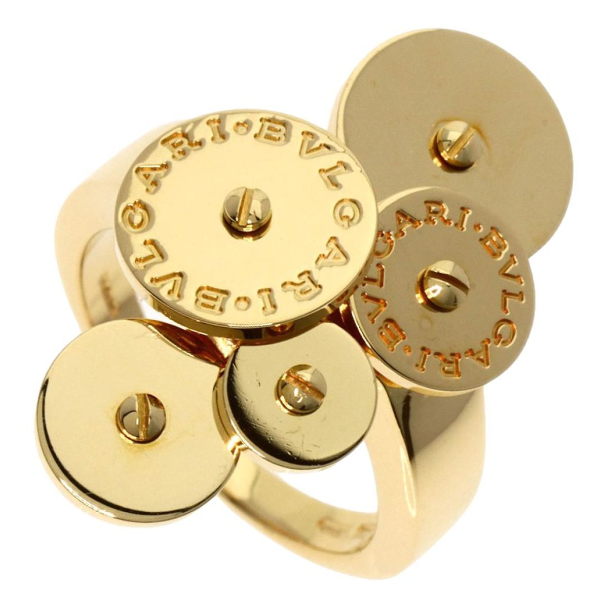 Cicladi yellow gold ring