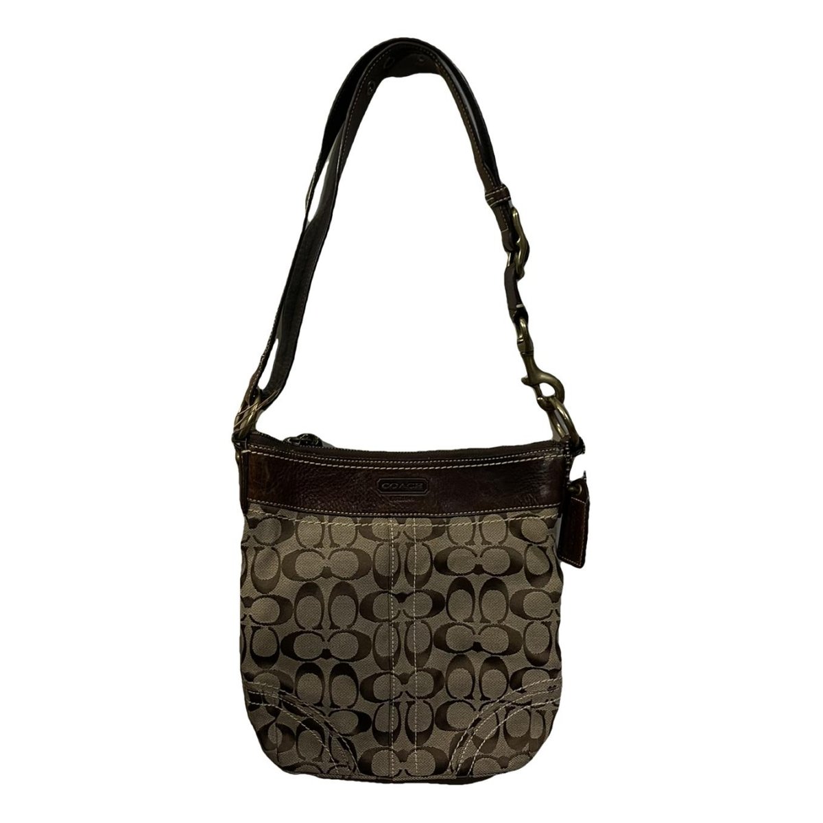Signature Sufflette cloth handbag