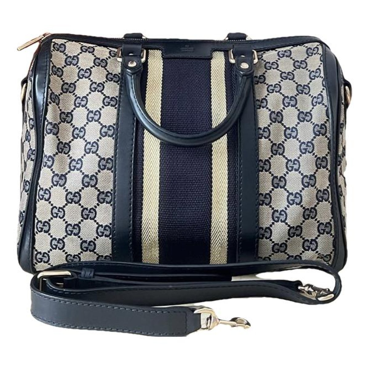 Boston cloth handbag