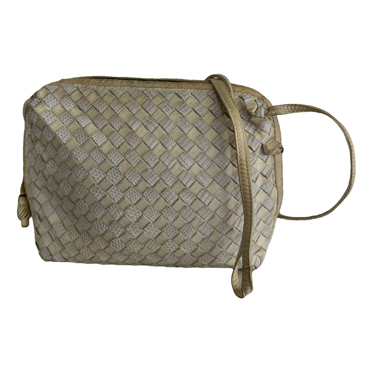 BV Trine leather clutch bag