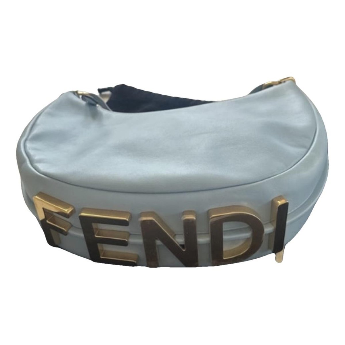 Fendigraphy leather handbag