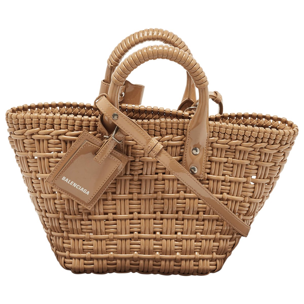 Bistro Panier leather tote