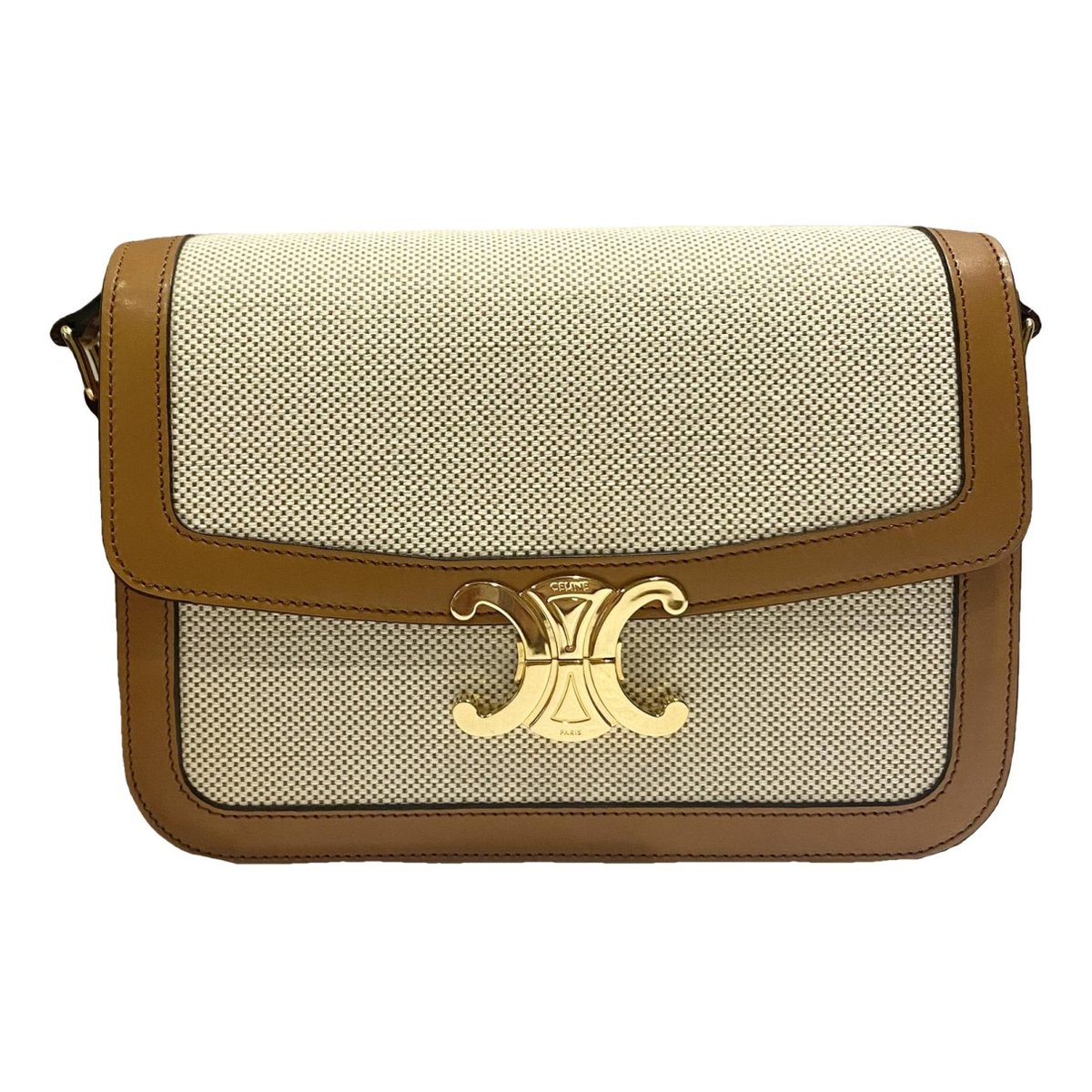 Triomphe cloth handbag