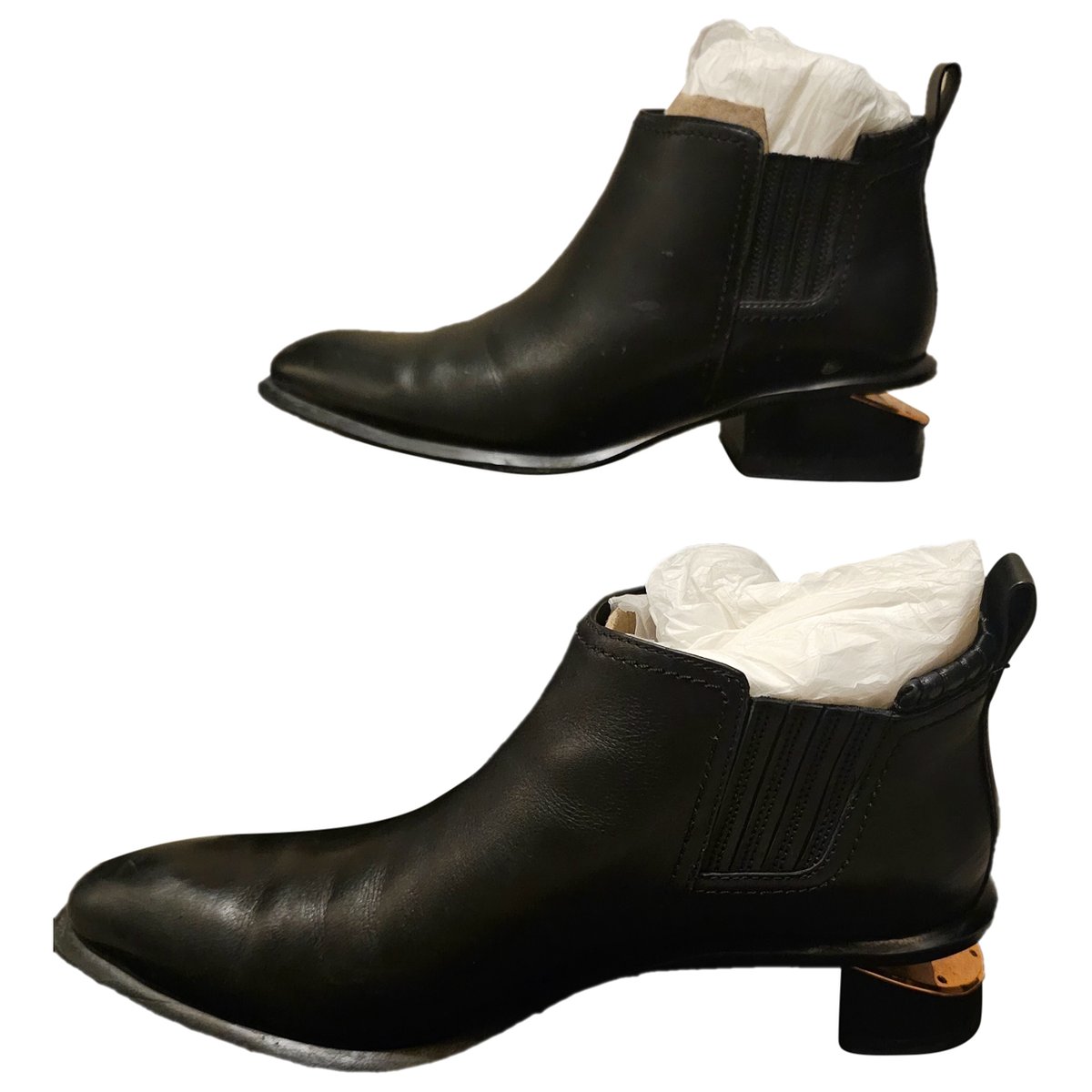 Kori leather biker boots