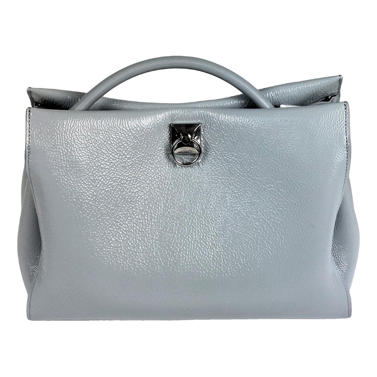 Iris leather handbag