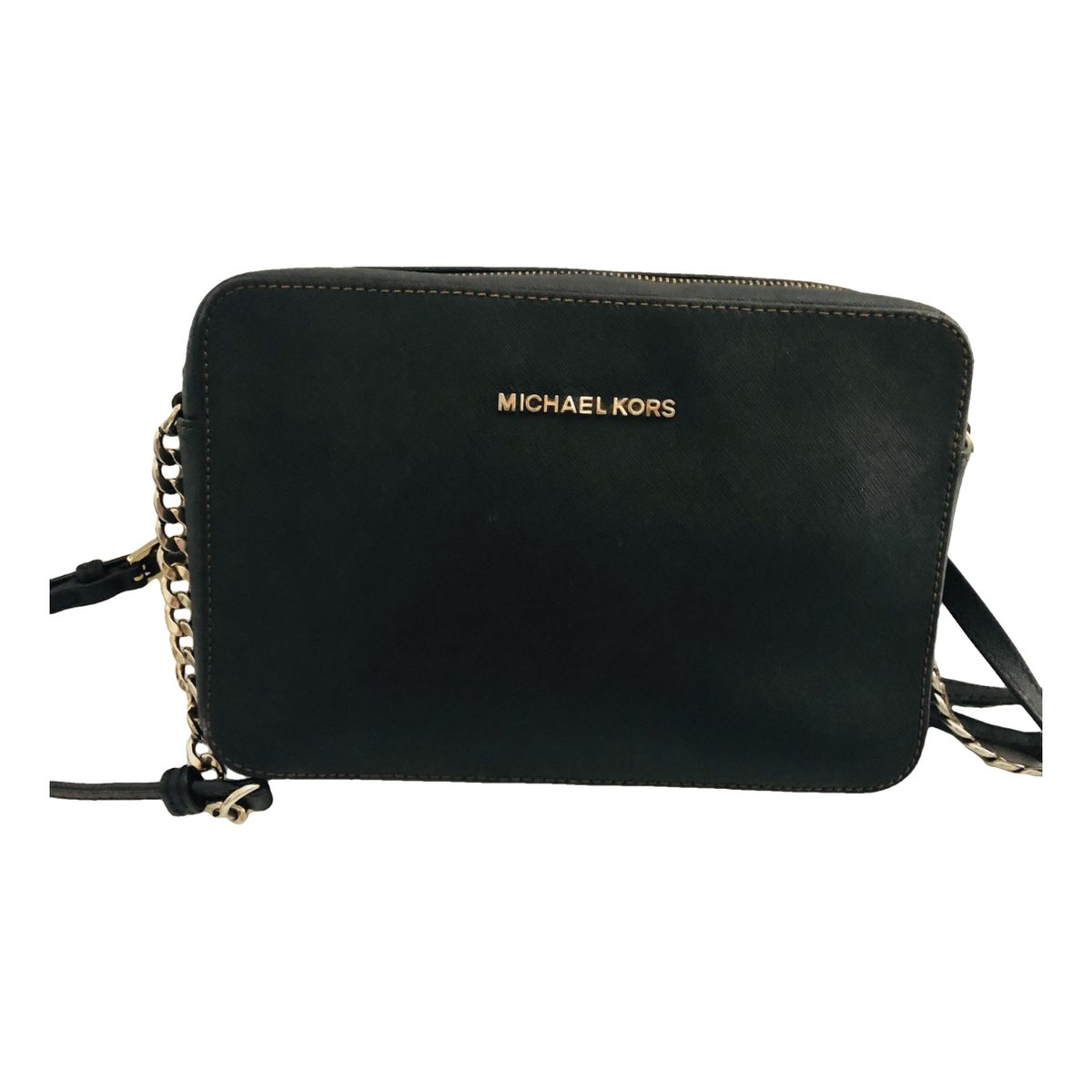 Jet Set leather crossbody bag