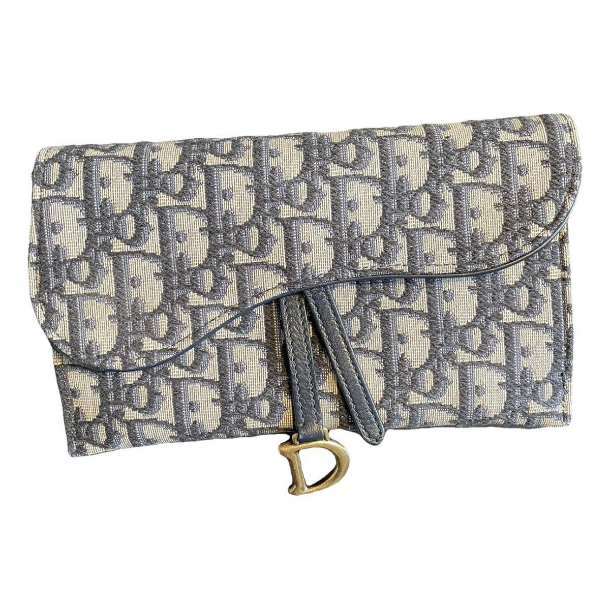 Saddle Wallet On Chain cloth crossbody bag