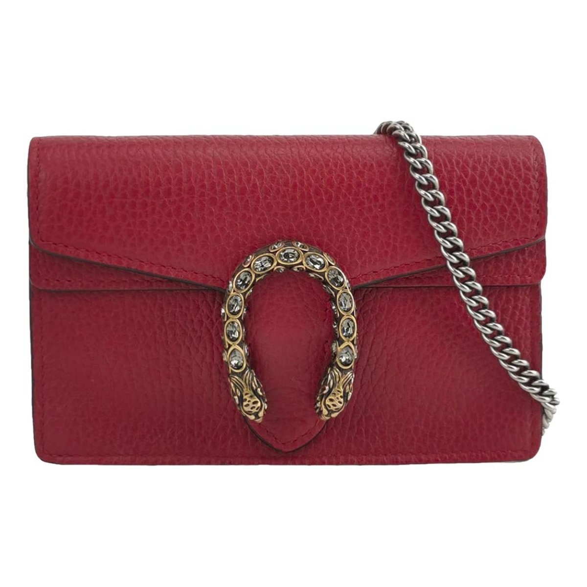 Dionysus Super Mini leather crossbody bag