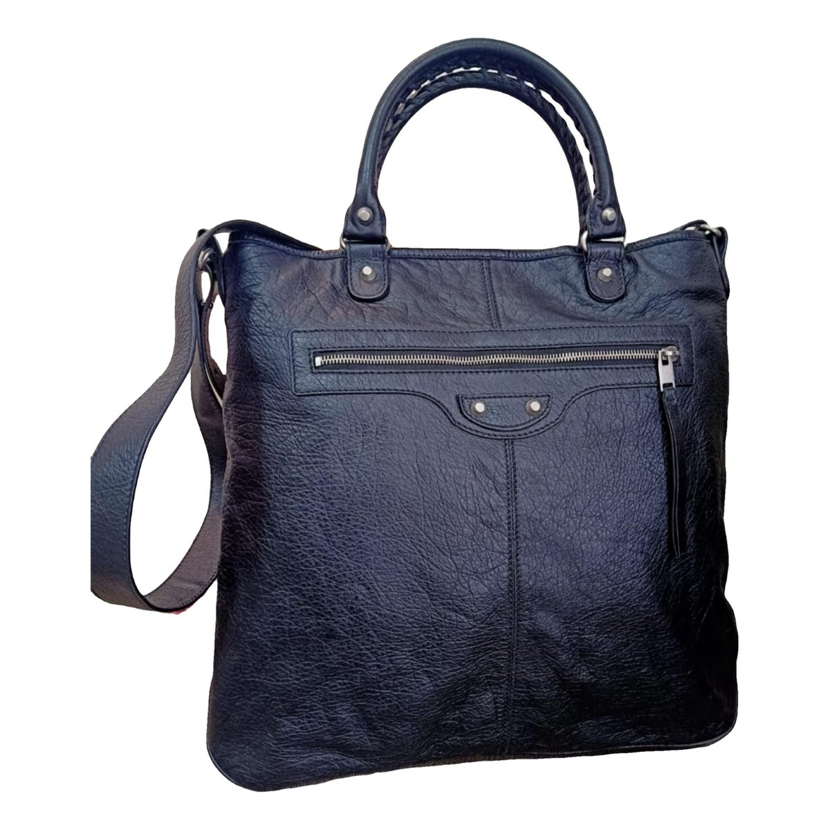 Vélo leather tote