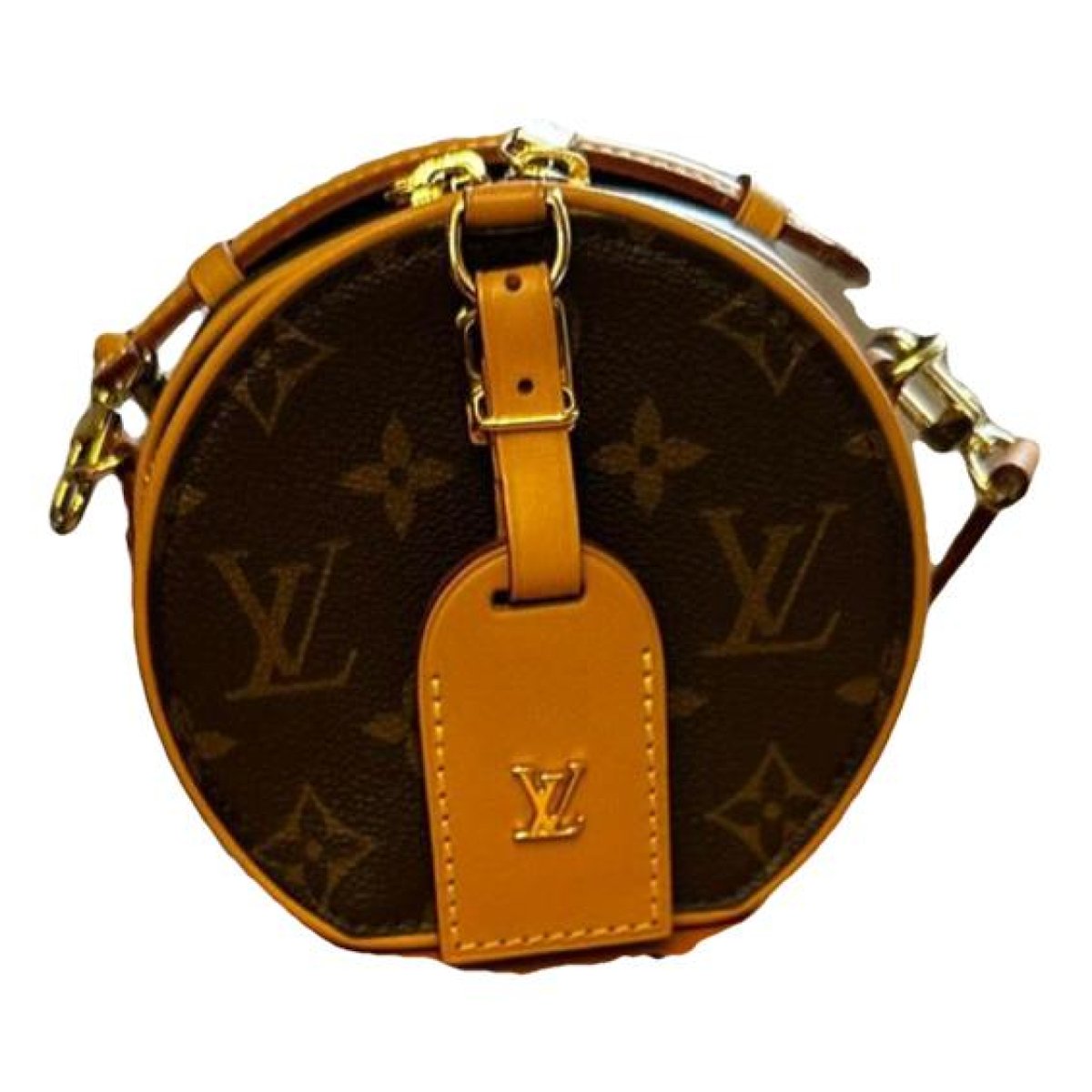 Boîte chapeau souple leather bag