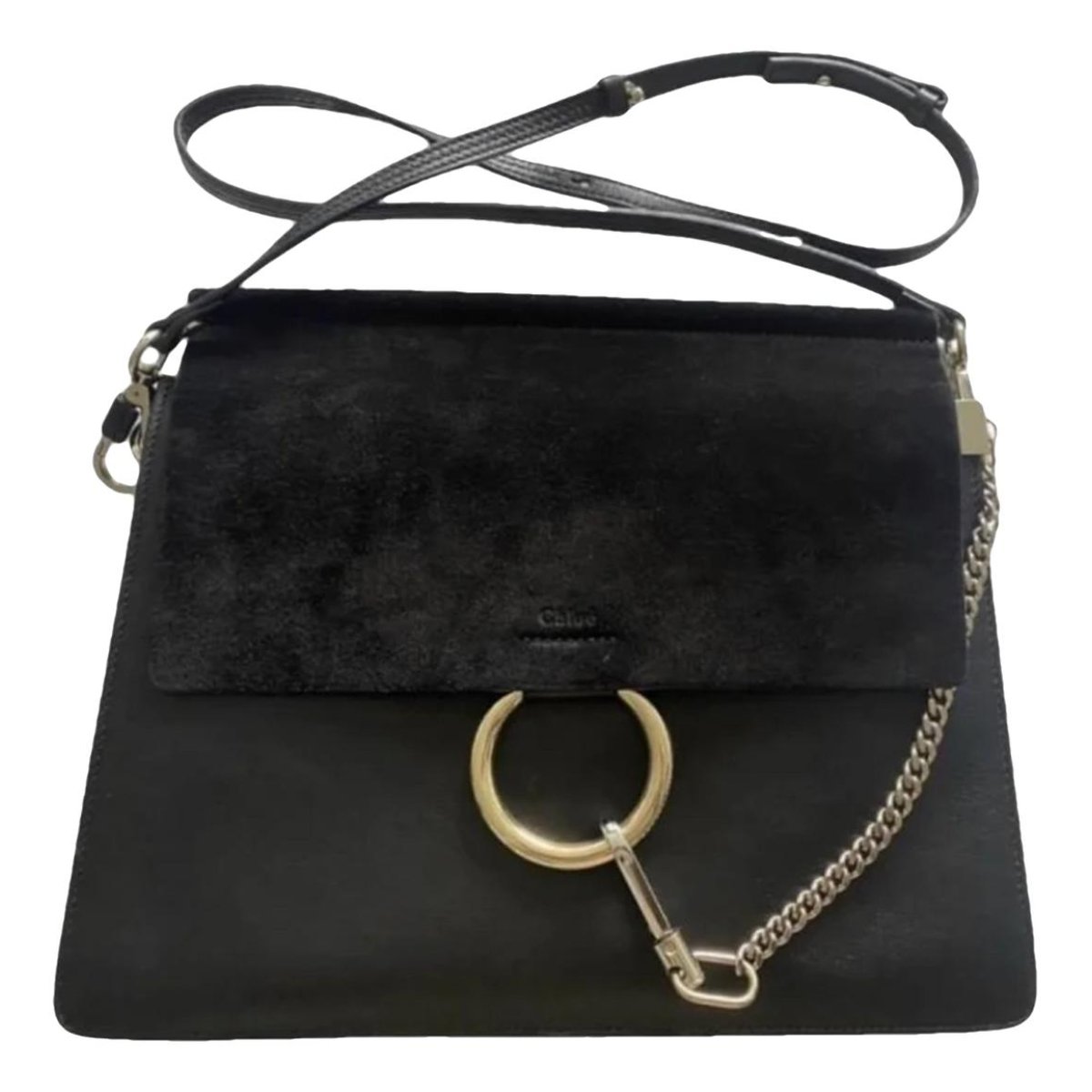 Faye leather handbag