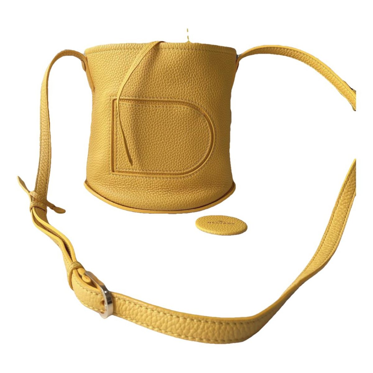 Pin leather handbag