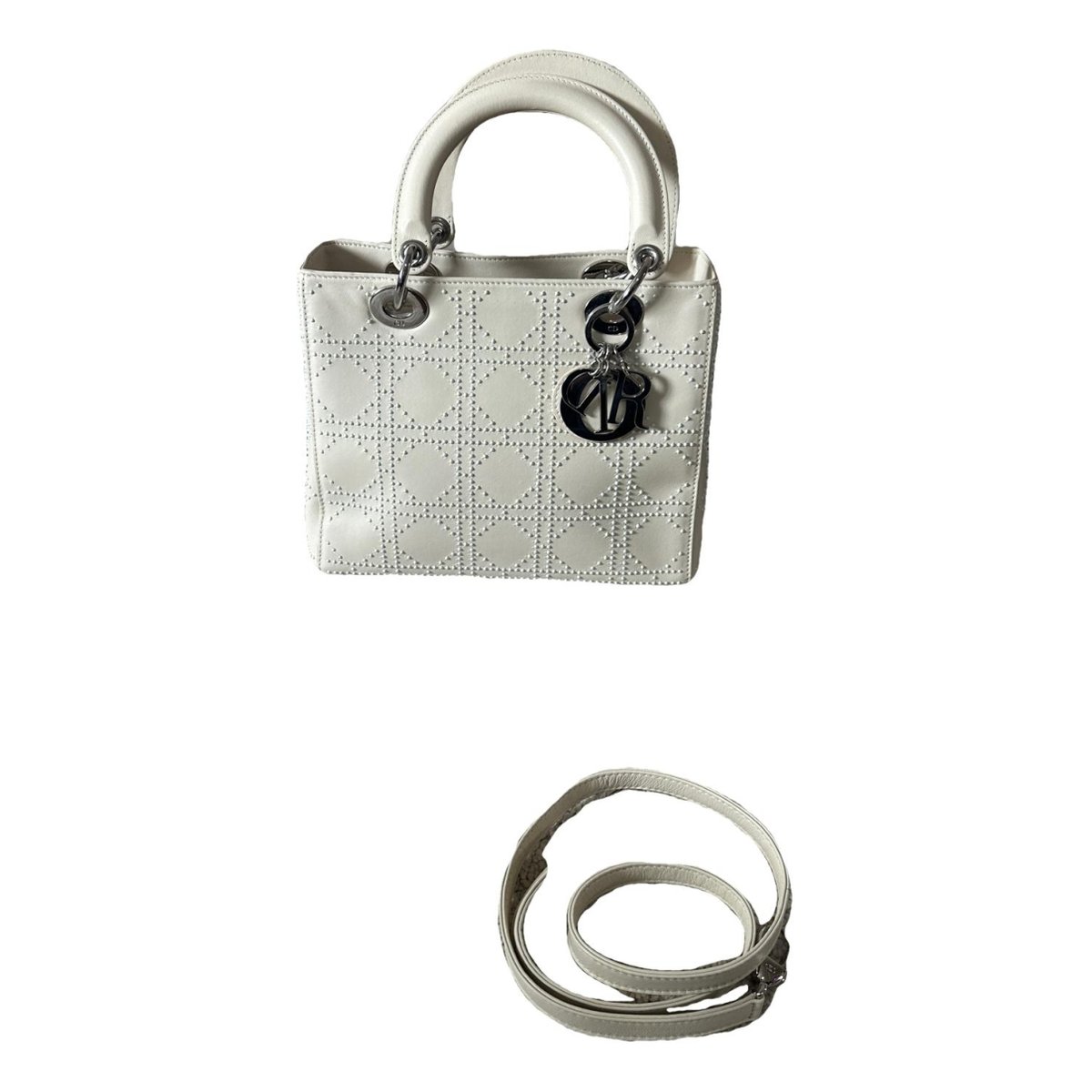 Lady Dior leather handbag