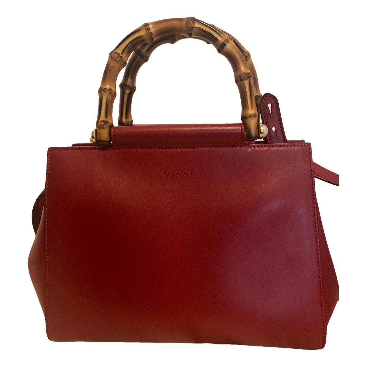Nymphaea leather handbag