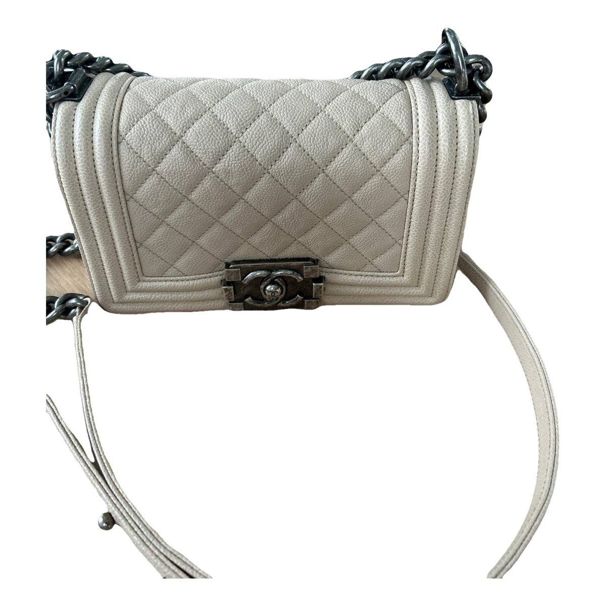 Boy leather crossbody bag