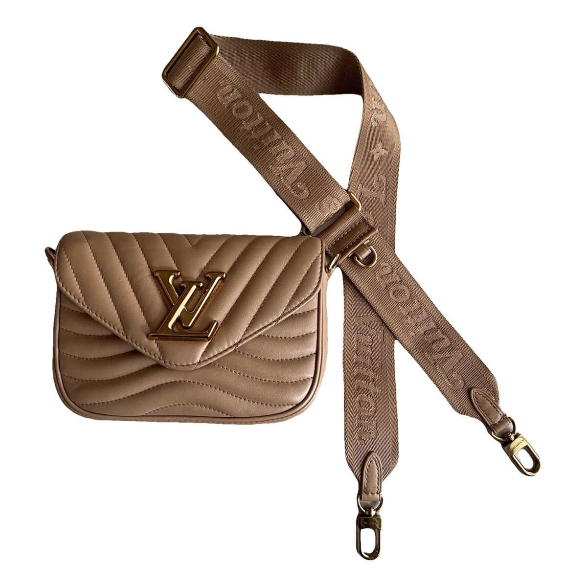 Multi-Pochette New Wave leather crossbody bag