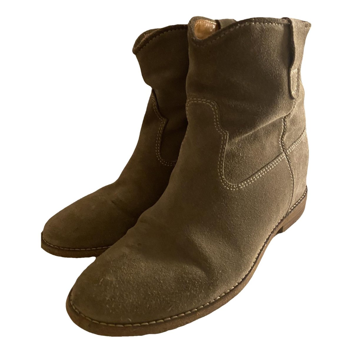 Crisi leather western boots