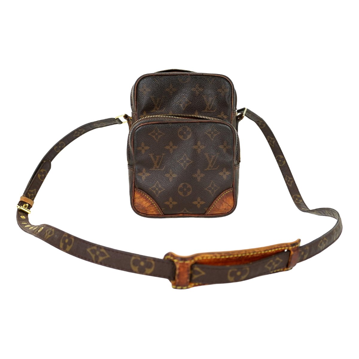 Amazon leather crossbody bag
