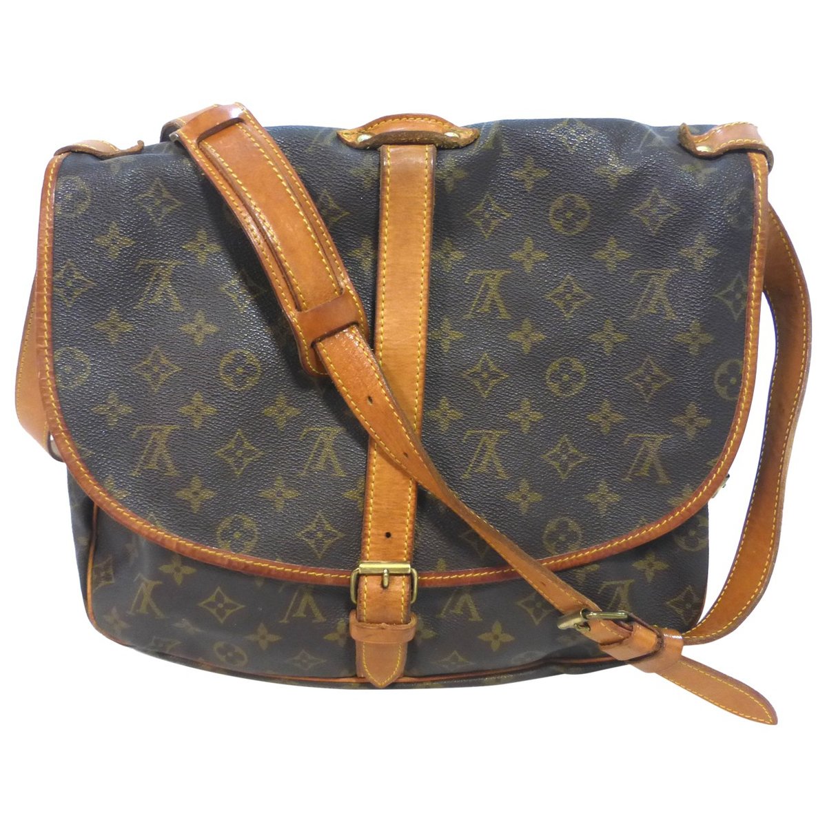 Saumur leather bag