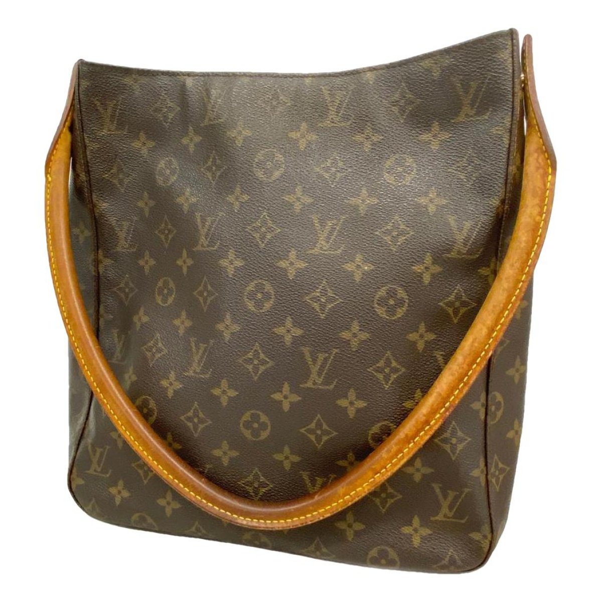 Looping cloth handbag