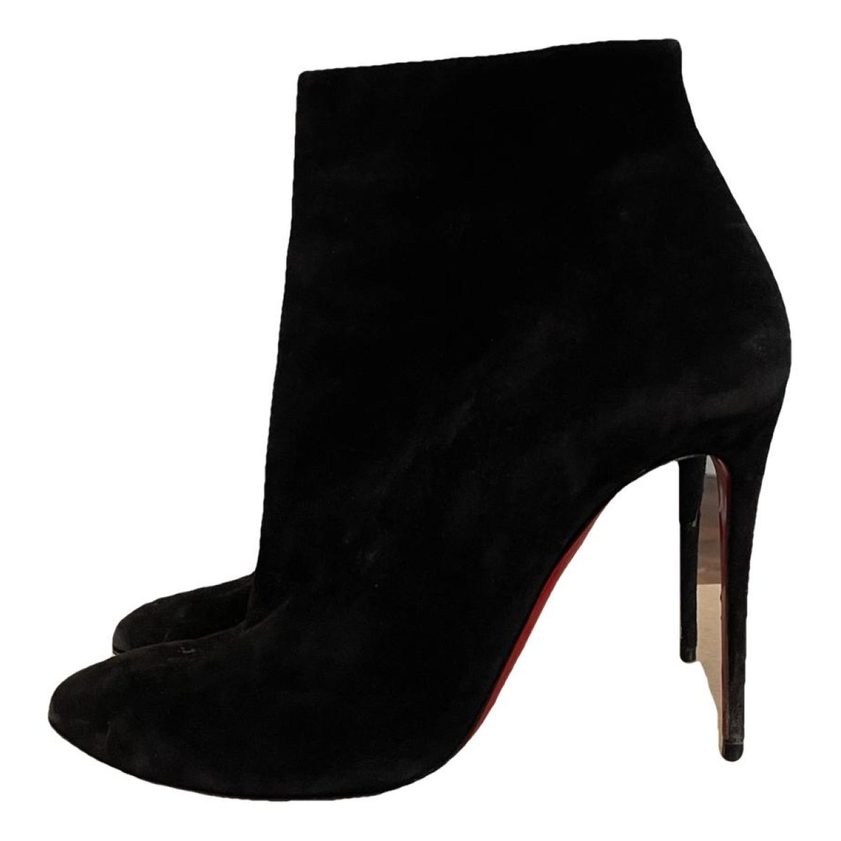 Cate velvet boots