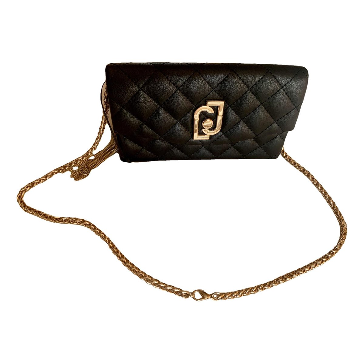 Vegan leather clutch bag