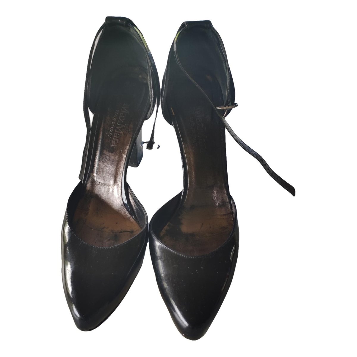 Max Mara Atelier patent leather heels