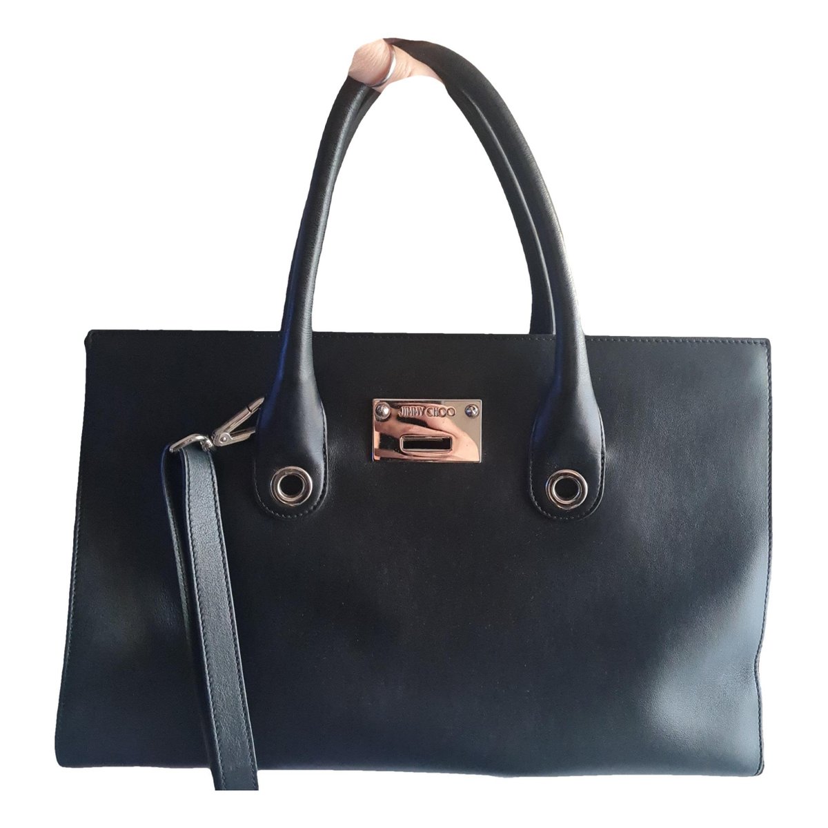 Riley leather handbag