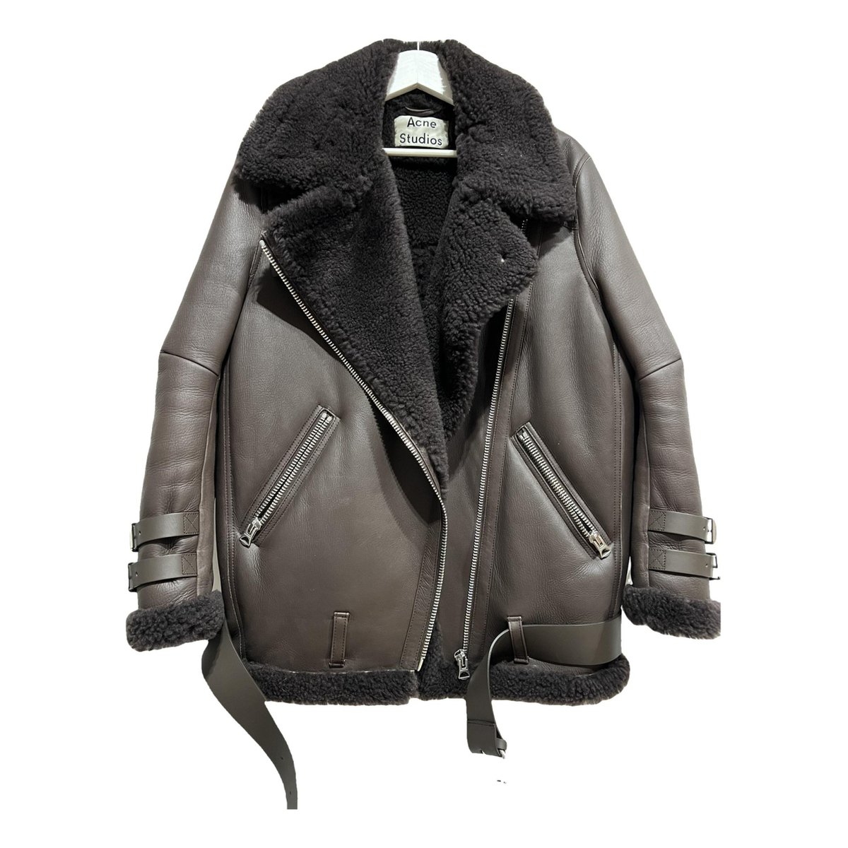 Velocite leather biker jacket