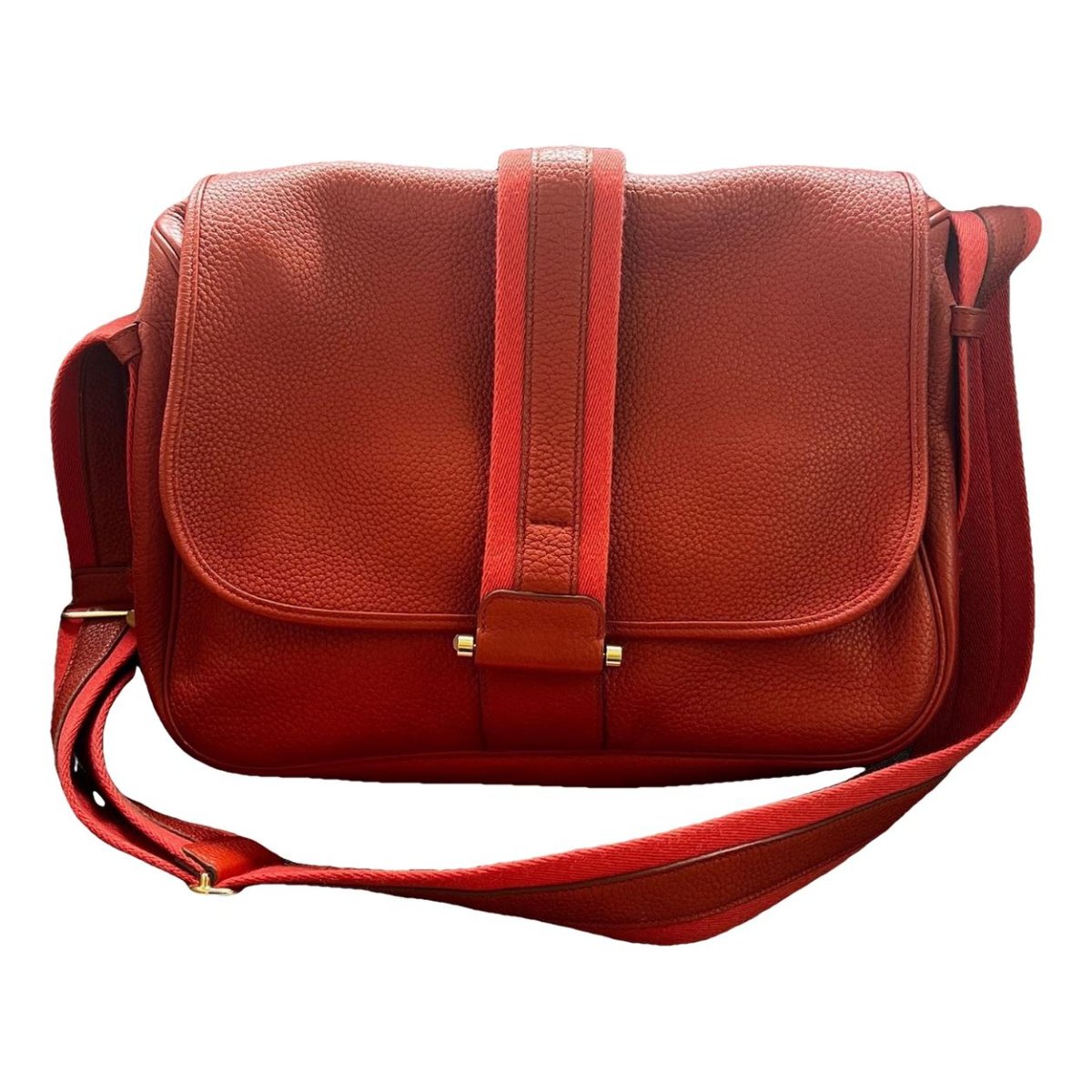 Bourlingue leather handbag