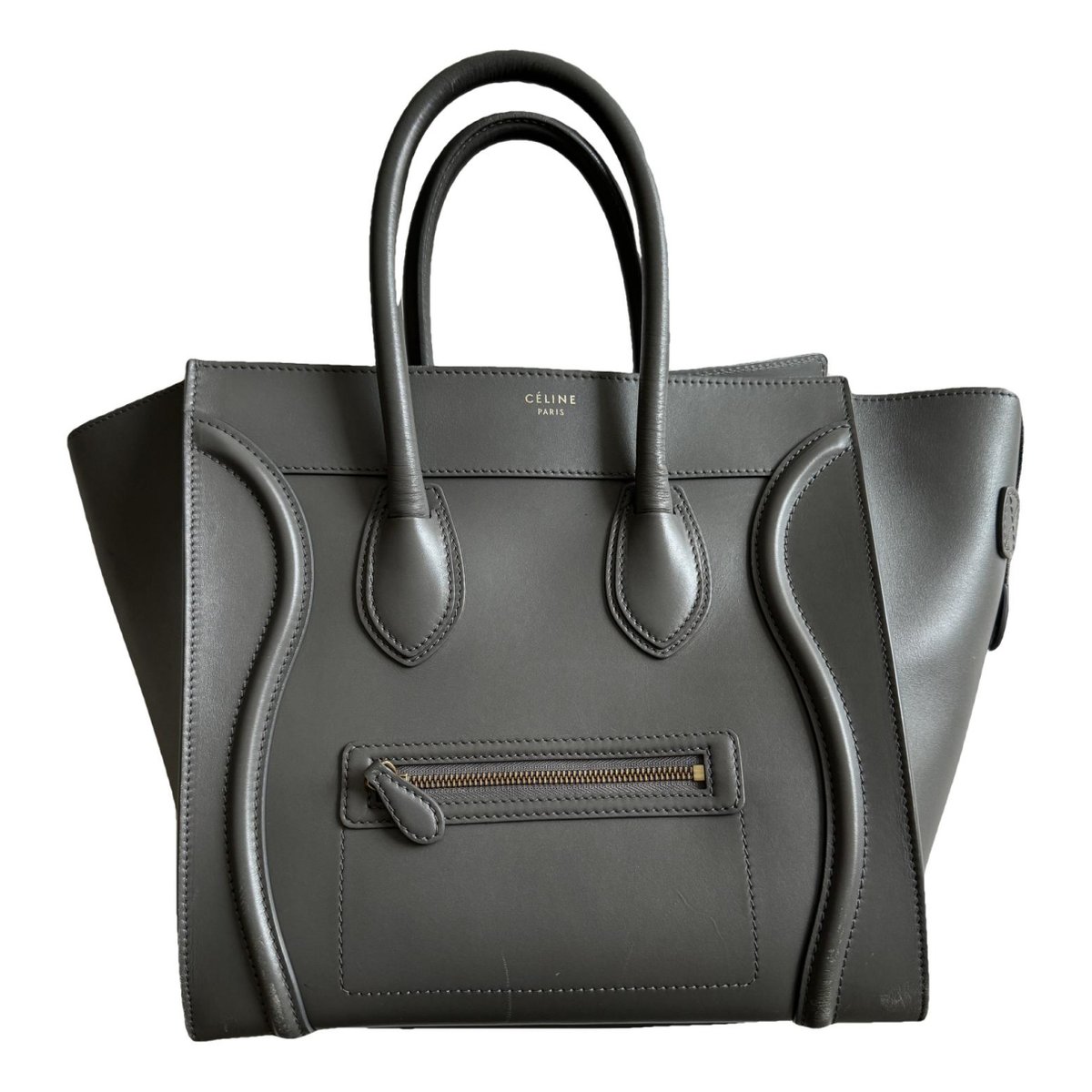 Luggage leather handbag