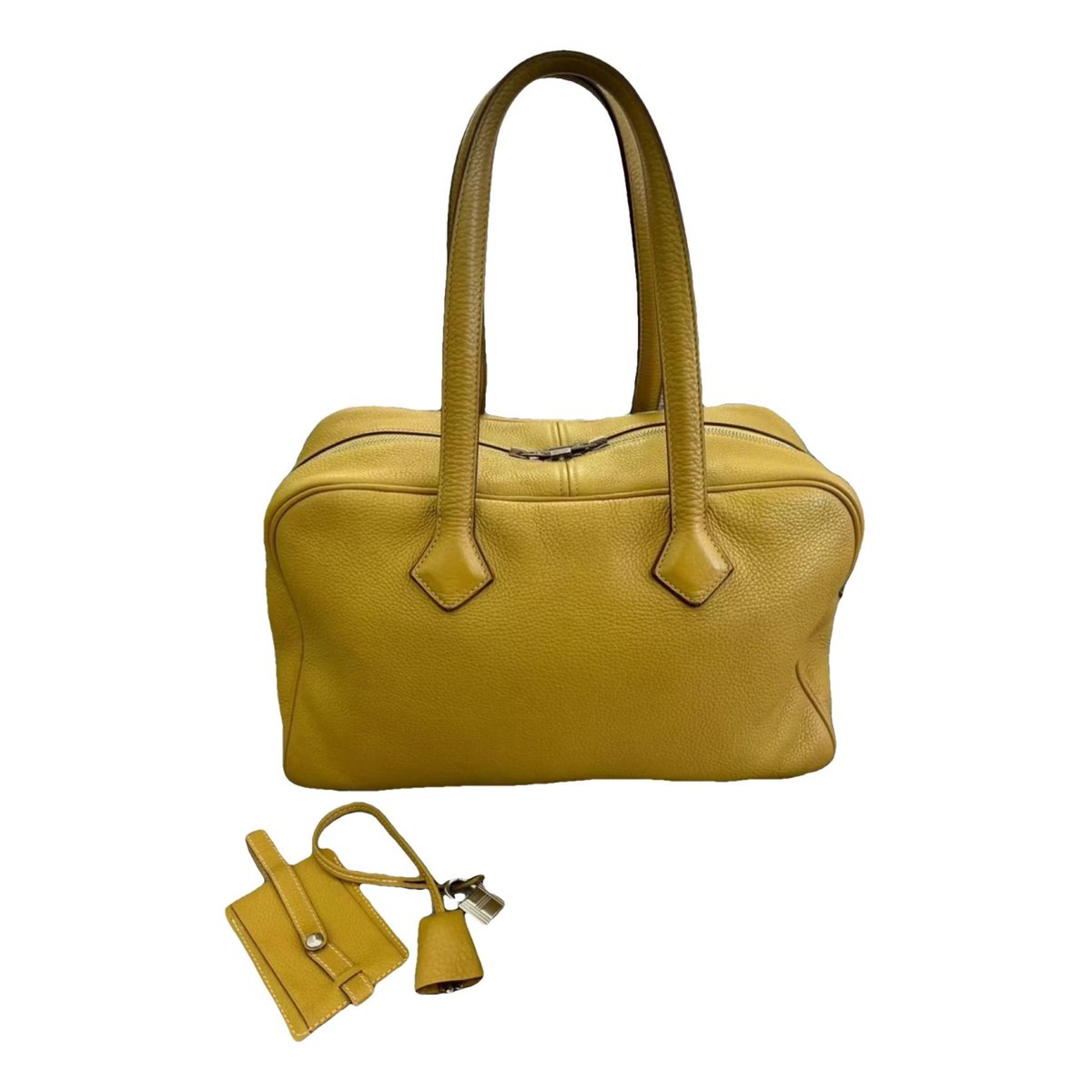 Victoria leather handbag