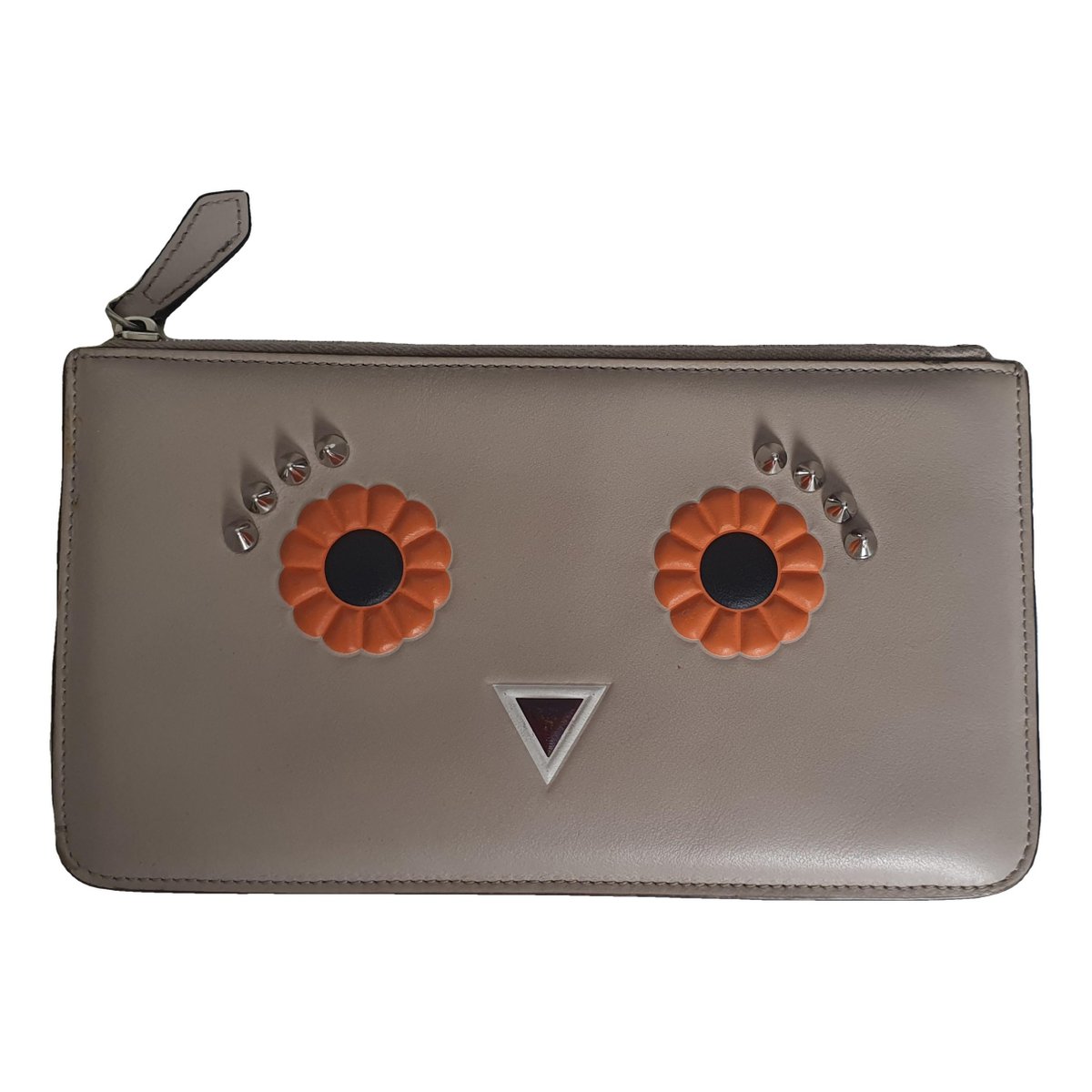 Demi Jour leather clutch bag