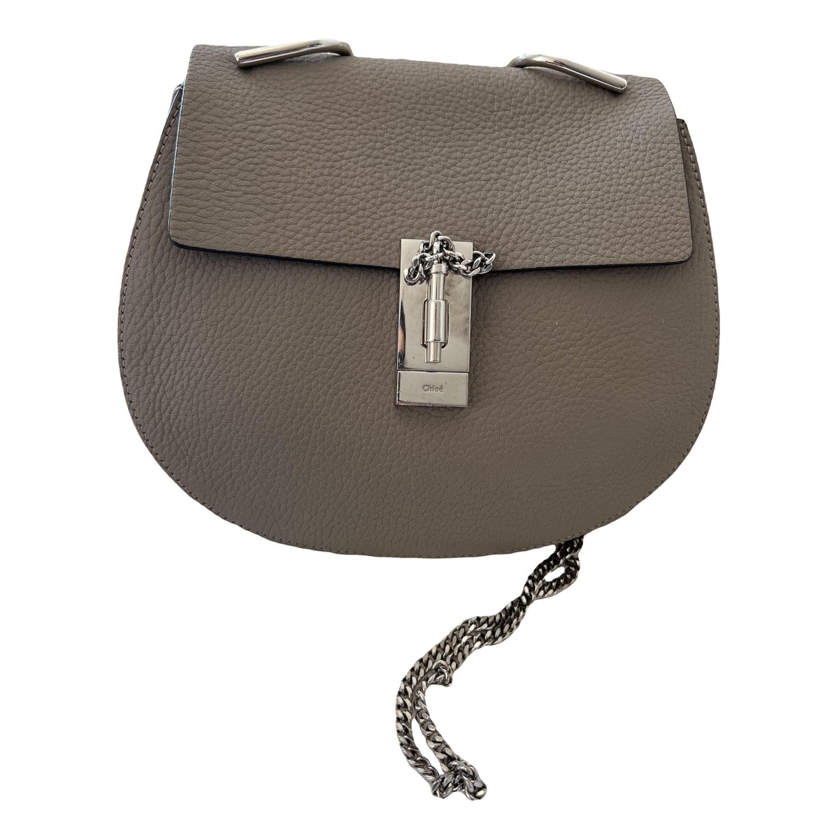 Drew leather handbag