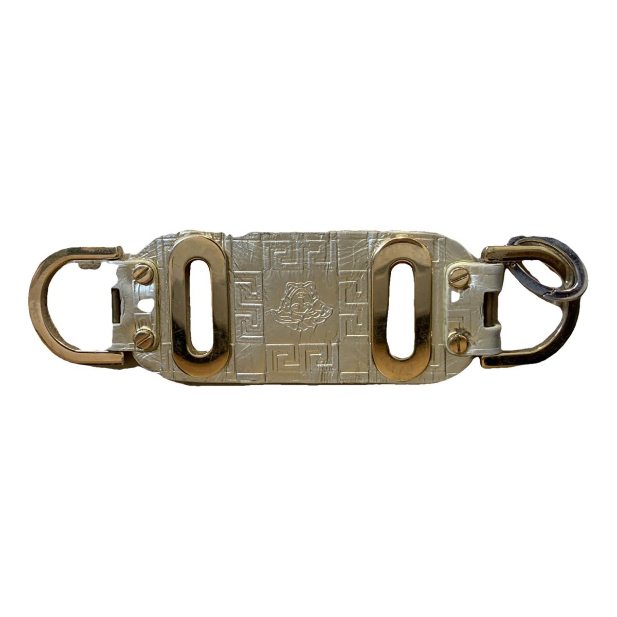 Medusa leather bracelet