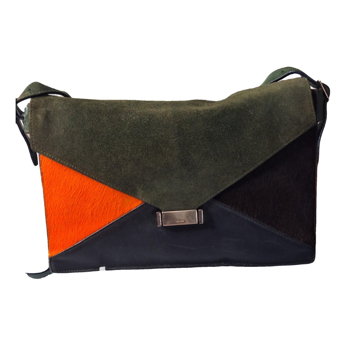 Diamond Clutch leather handbag